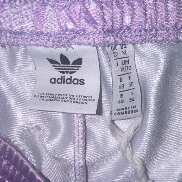 adidas Women’s Light Purple Joggers - Picture 2 of 5
